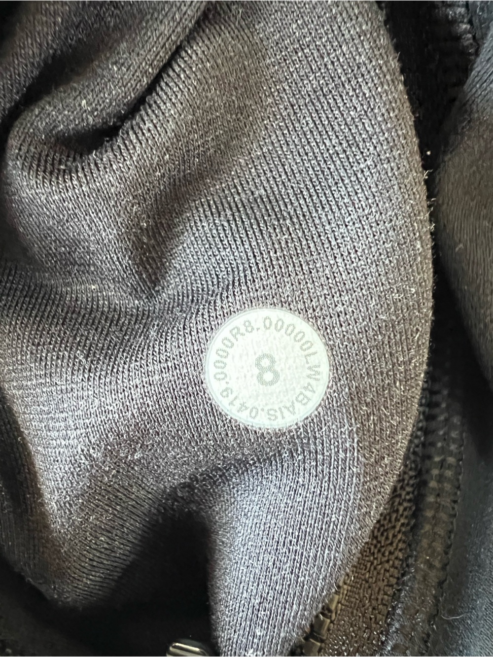 Lululemon Hooded Zip Up Define Lightweight Thumbholes Jacket Nulu Black, size 8 - Picture 7 of 10